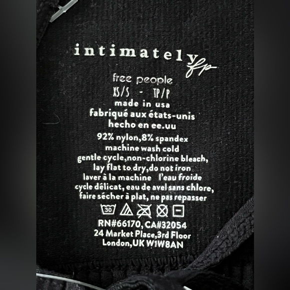 🆕 NEW Free People Intimately Seamless Bralette Black Size XS/S Two Bra Bundle - Picture 4 of 9